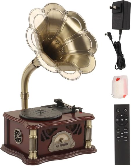 Qrammofon RP16 Retro səsucaldan ilə