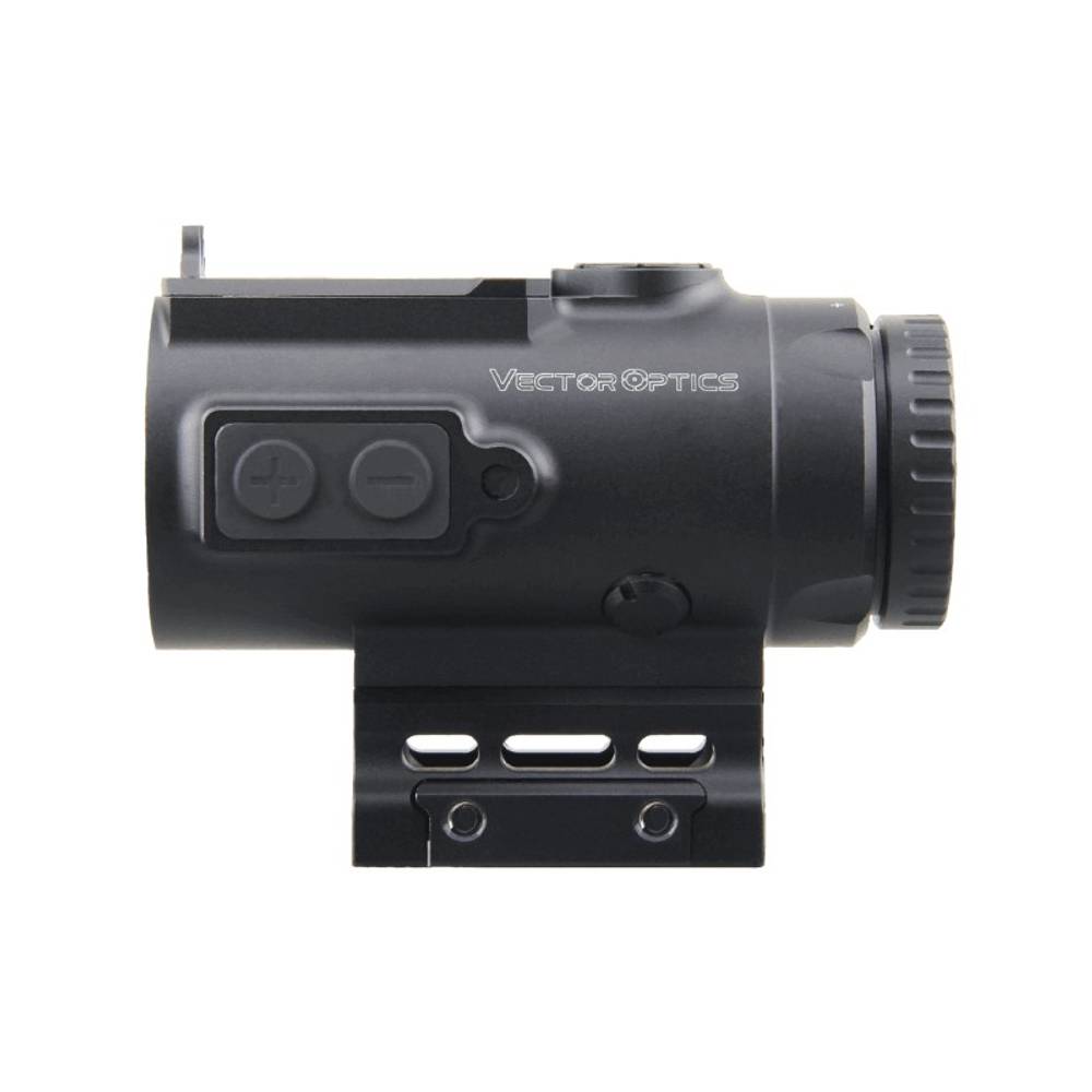 Призматический прицел Vector Optics Paragon 4x24 Micro Prism (закрытый, объектив 24мм, 1 МОА, метка баллистическая красная, picatinny/weaver, IP67)