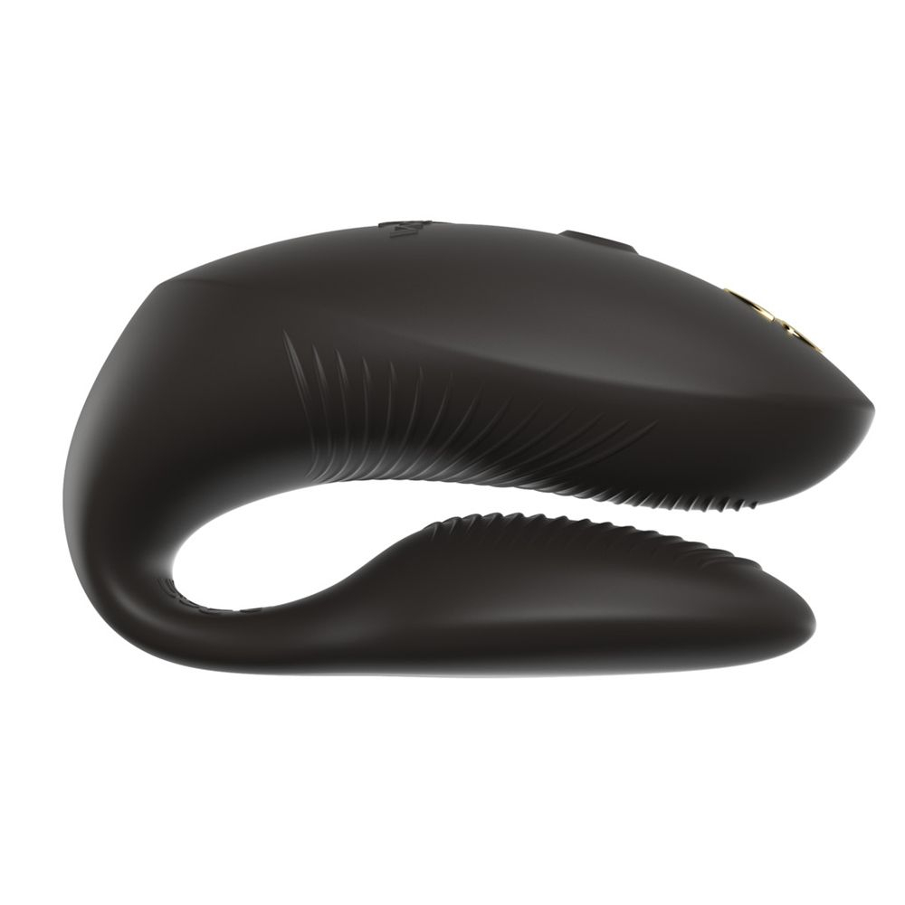 Вибратор для пар We-Vibe Chorus Pro, черный, силикон