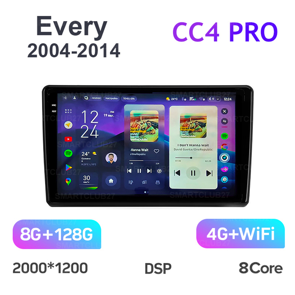 Teyes CC4 Pro 9" для Suzuki Every 2004-2014