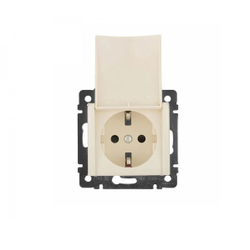 4322/4422 Розетка с крышкой белая
