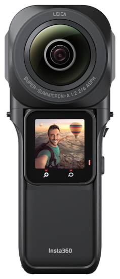 Экшн-камера Insta360 ONE RS 1-Inch 360, 6144x3072, 1350 мА·ч, черный
