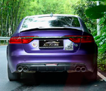 Карбоновый диффузор для Jaguar XF 2016-2020 Ягуар