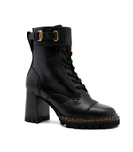 Кожаные ботильоны See By Chlo\u00e9 - черный(SB41099A 18041)