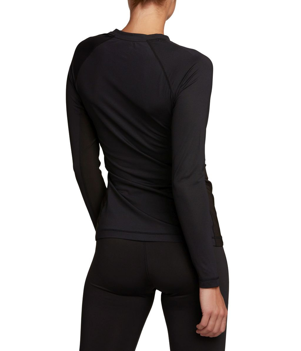 Женская футболка теннисная (dł. Рукава) Björn Borg Long Sleeve T-Shirt W - black beauty