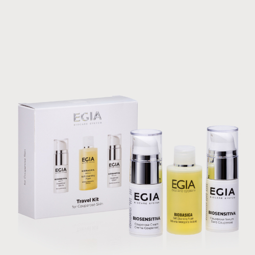 EGIA Дорожный набор для кожи склонной к куперозу - Travel Kit for Couperose Skin
