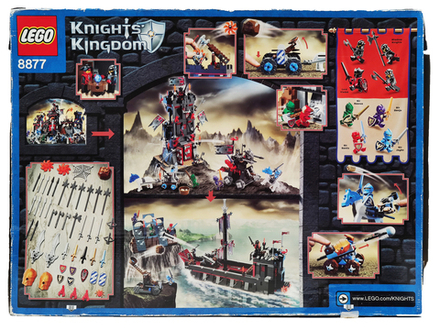 Конструктор LEGO Castle 8877 Темная крепость Владека