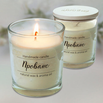 Свеча ароматизированные  7см Прованс (в стекле)