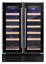 Винный шкаф Temptech Premium WP2DQ60DCB черный