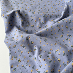 Фланель Жёлуди на голубом