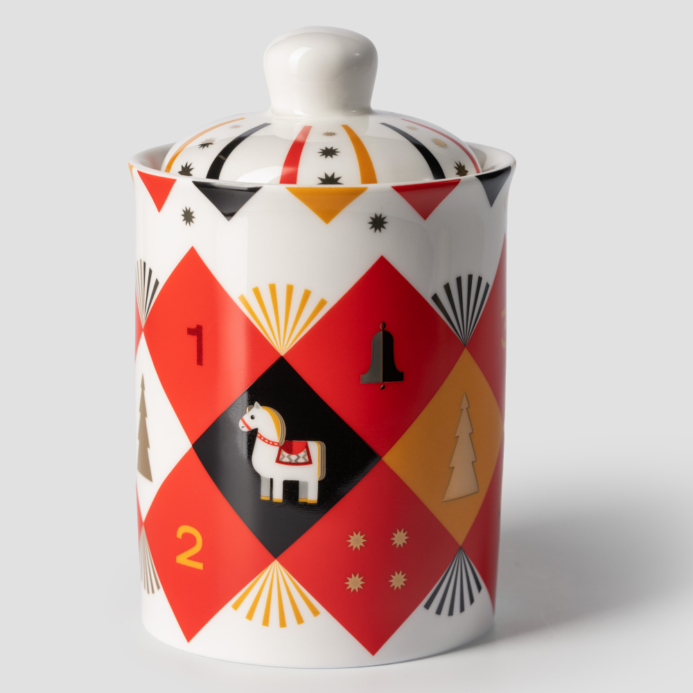 Банка для сладостей Farforite «Щелкунчик» без подарочной упаковки