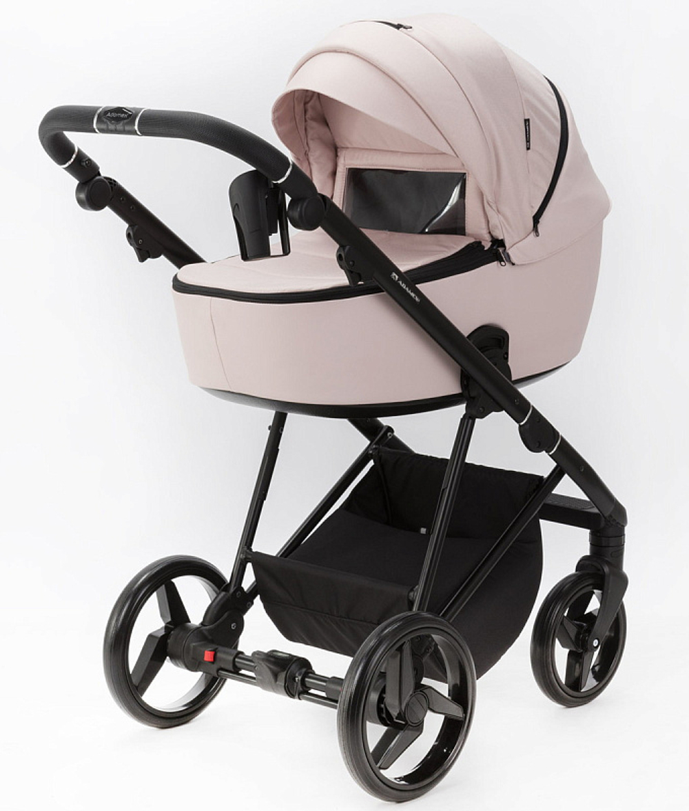 Детская коляска Adamex Blanc 2 в 1 BL-PS142 TIP (СВ.РОЗОВ+СВ.РОЗОВ.КОЖА)