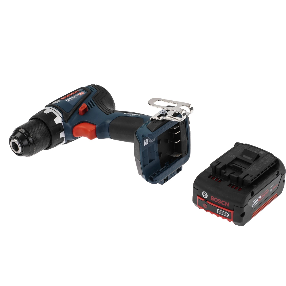 Шуруповерт аккумуляторный Bosch GSR 18V-90 C (2 акк, З/У), кейс