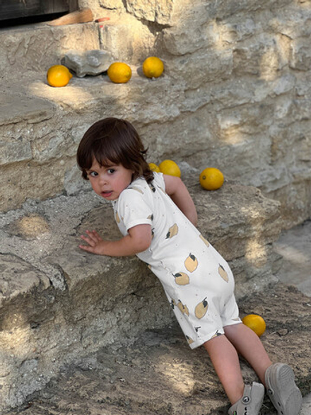 Песочник Mjölk Sleep and Play Лимоны