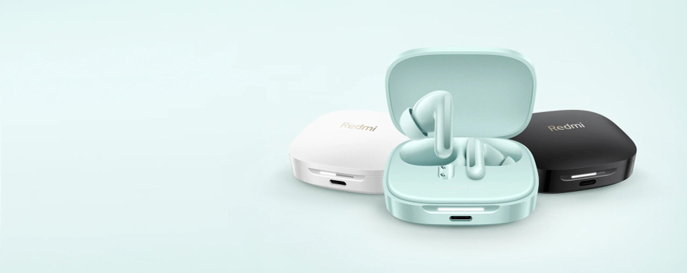 Наушники беспроводные Xiaomi Redmi  Buds 6 Cloud White  M2429E1 (BHR9250GL)