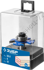 ЗУБР 50,8x6мм, хвостовик 12мм, фреза горизонтально-пазовая