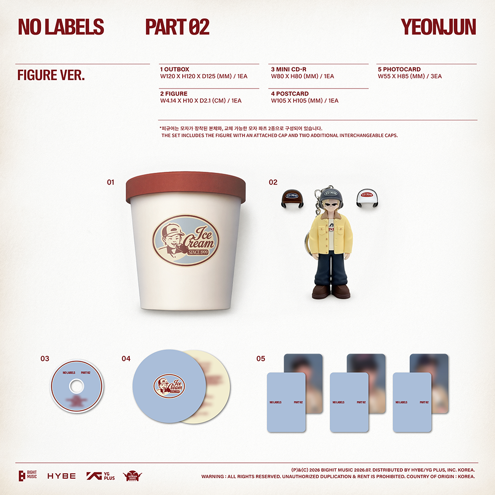 Альбом YEONJUN - NO LABELS: PART 02 (Figure Ver.)