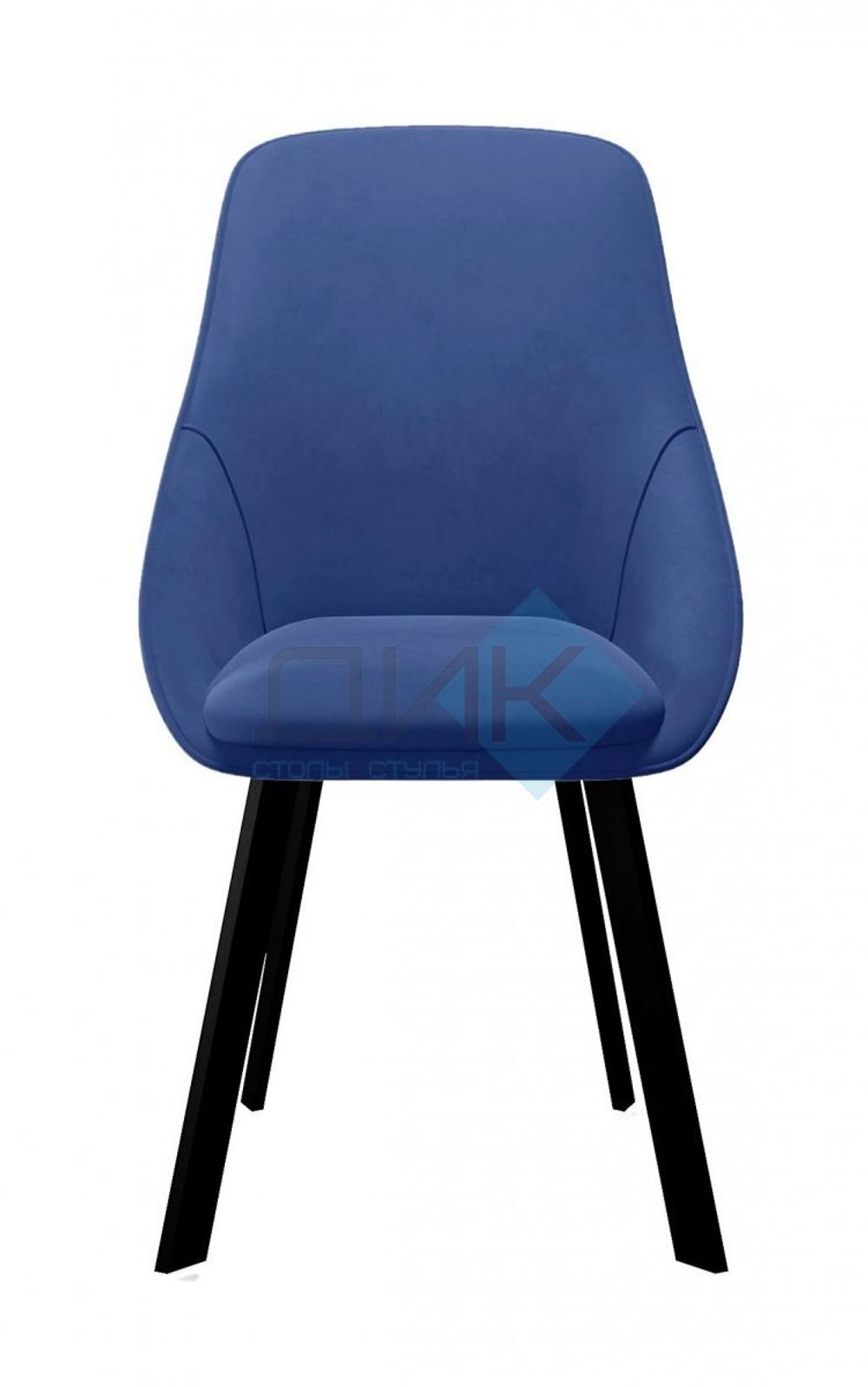 Стул DikLine 246 поворотный опоры чёрные