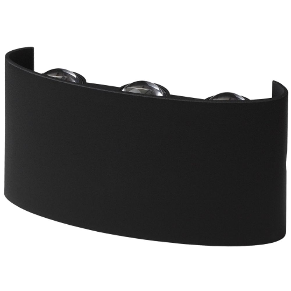 WL12 BK Подсветка ЭРА Декоративная подсветка светодиодная ЭРА 6*1Вт IP 54 черный | Настенная подсветка