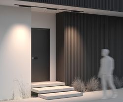 Уличный трековый мангитный светодиодный светильник Maytoni Exility IP   O-TR02-2-S-24WB3K