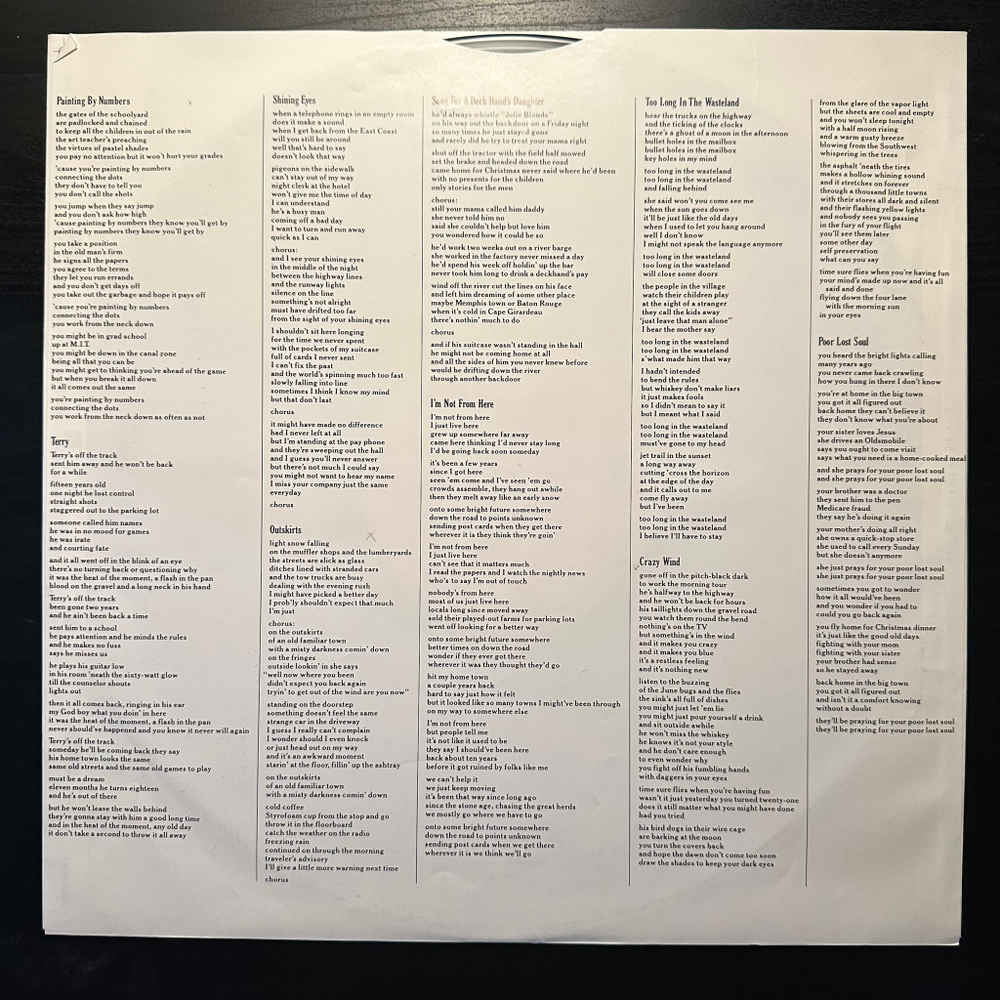 James McMurtry- Too Long In The Wasteland (Голландия 1989г.)