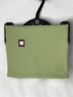 Шапка-снуд детская 2-х слойная Фисташковый