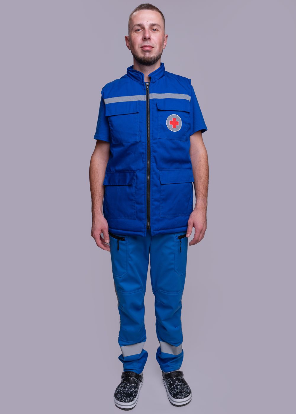 Жилет утепленный мужской Скорая помощь MedicLine