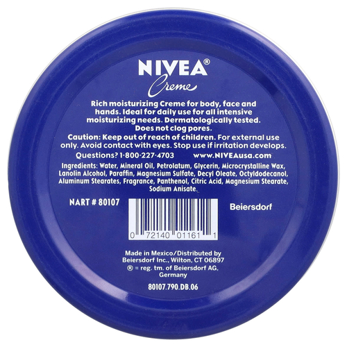 Nivea, Крем, 382 г (13,5 унции)