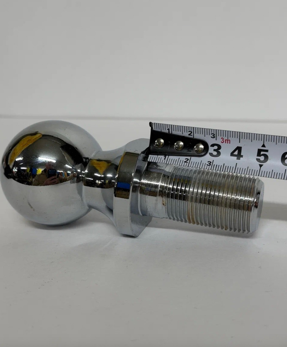 Шар для фаркопа 50 мм, 3.5 тонн, прицепное устройство для прицепа, ножка стержень М24 (шайба и гайка в комплекте), тип Е , (1 шт.) -