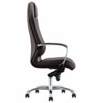 Кресло BRABIX PREMIUM "Aurus EX-705", мультиблок, алюминий, экокожа, коричневое, 532929