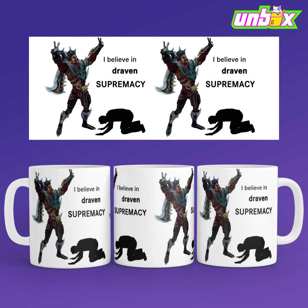 Кружка Draven supremacy Дрейвен Лига Легенд