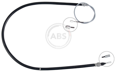 A.B.S. - 550299-ADR - Cable Pull, parking brake - Na nasem stanju artikl proizvodaca ADRIAUTO.