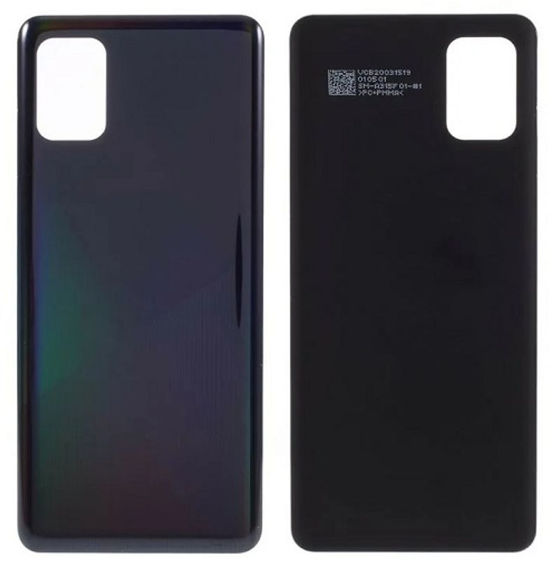 Задняя крышка для Samsung Galaxy A31 (Black)