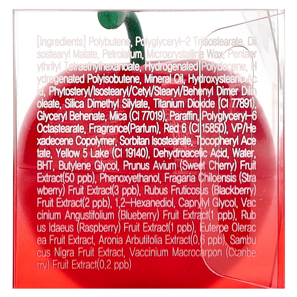 TonyMoly, бальзам для губ с вишней, 7 г (0,25 унции)