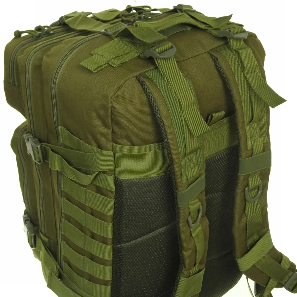 Рюкзак туристический 40л, цвет зеленый,D3