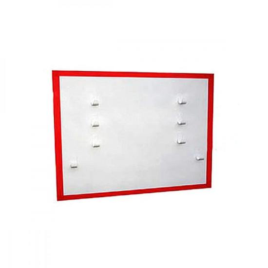 Щит пожарный открытый металлический с задней стенкой "Я" (без комплекта, 1210*1100)