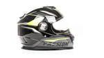 Шлем мото интеграл HIZER B565 №3 (XL) black/yellow
