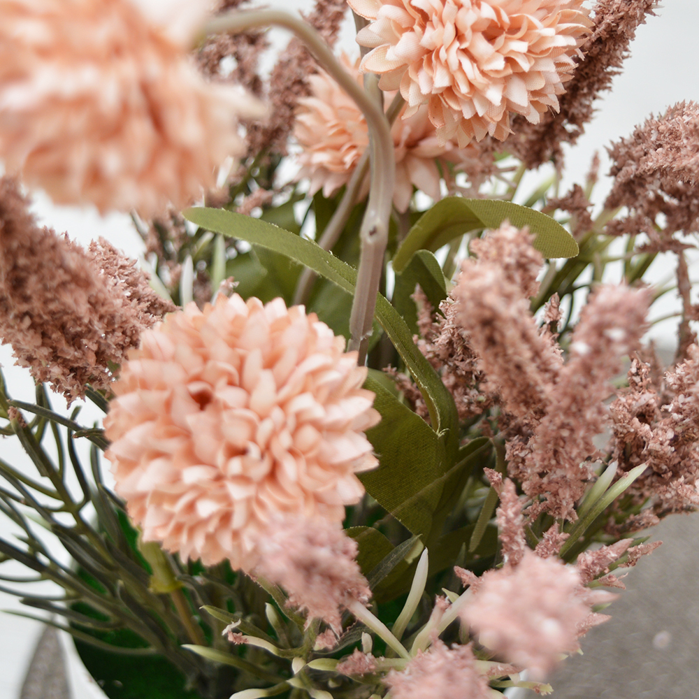 Цветы искусственные в кашпо, PP/PVC