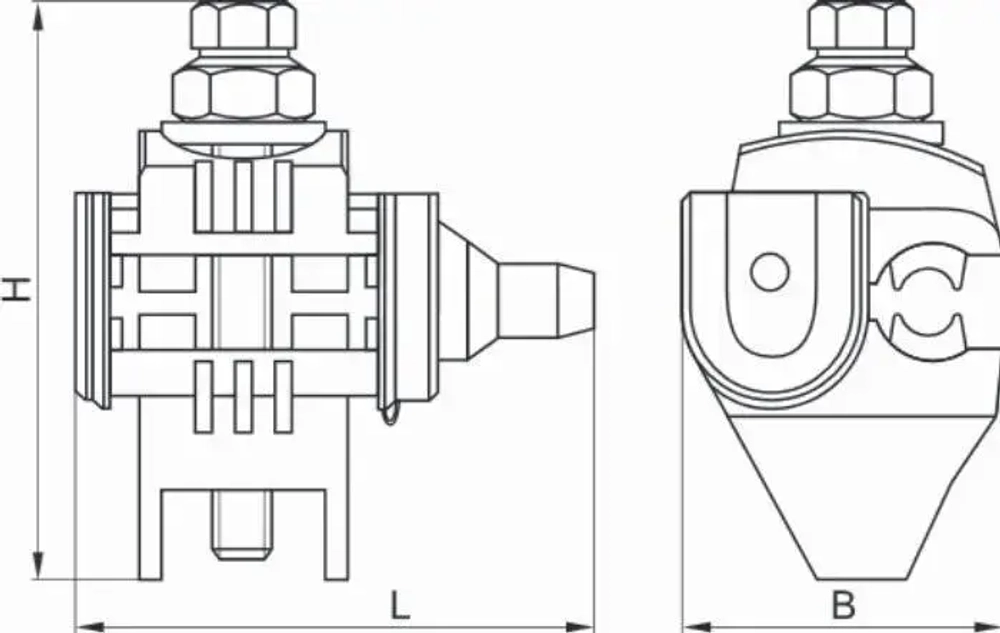 Зажим ответвительный IEK ЗОИ 16-70/1.5-10 мм2 (комплект из 2 шт.)