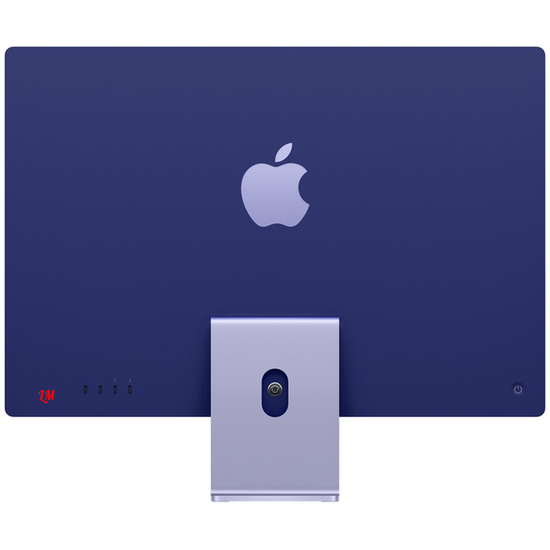 Apple iMac 24" Retina 4,5K, (M1 8C CPU, 8C GPU), 8 ГБ, 512 ГБ SSD, фиолетовый