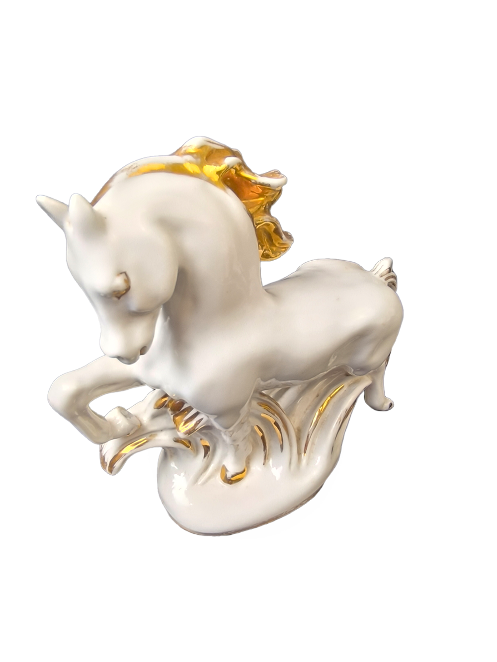 Фарфоровая статуэтка "Конь-огонь" ЛФЗ