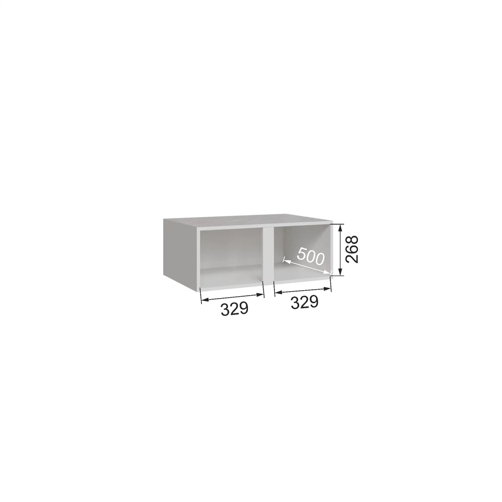 Антресоль Альта 0.75 (300) с зеркалом