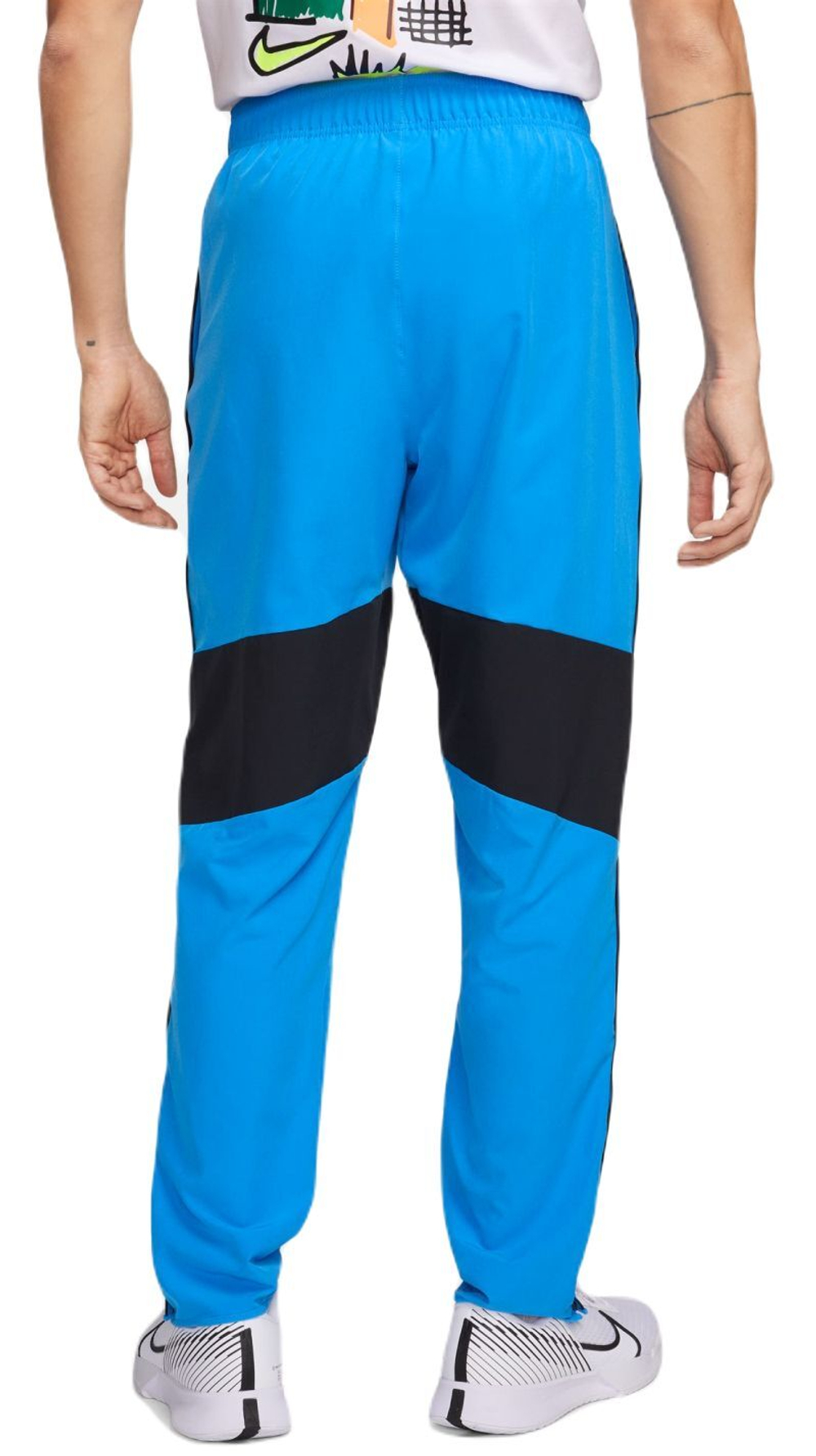 Мужские теннисные штаны Nike Court Advantage Dri-Fit Tennis Pants - небесный