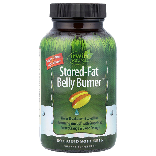 Irwin Naturals, Stored-Fat Belly Burner®, 60 желатиновых капсул