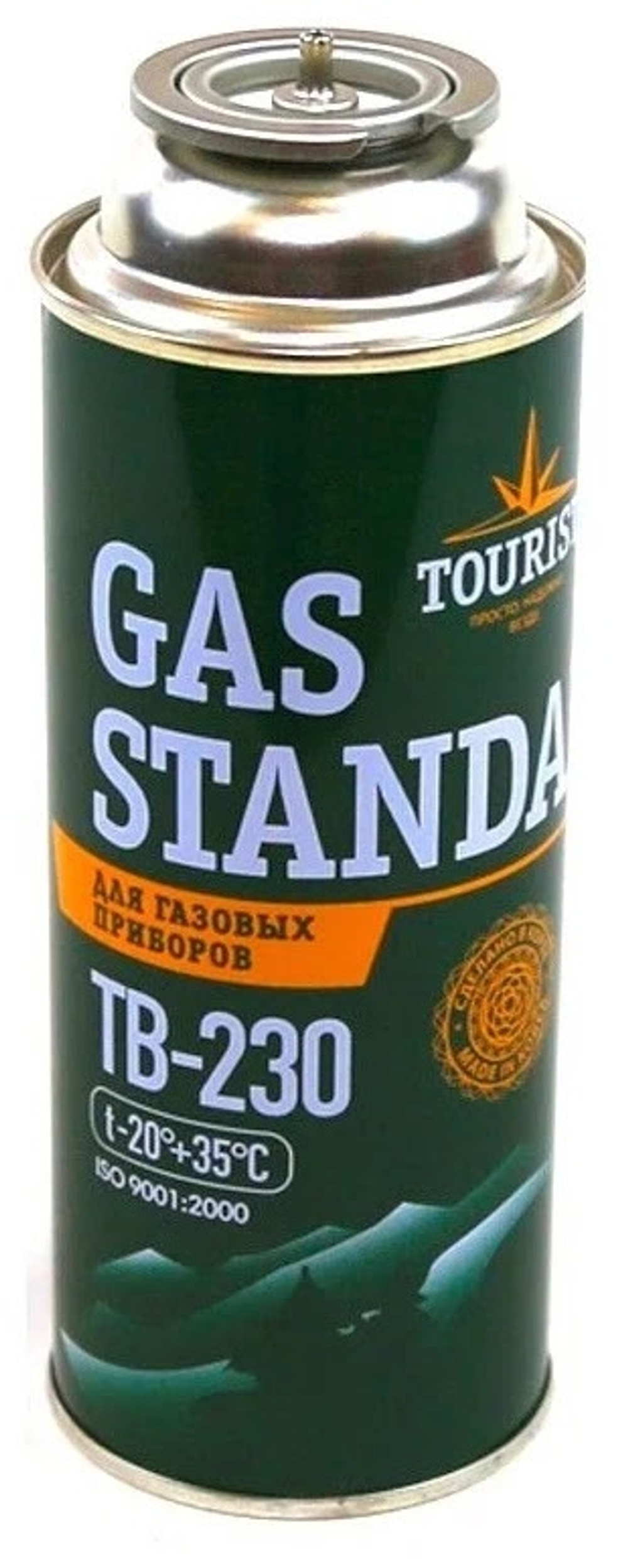 Баллон газовый цанг. TOURIST Standard 230гр