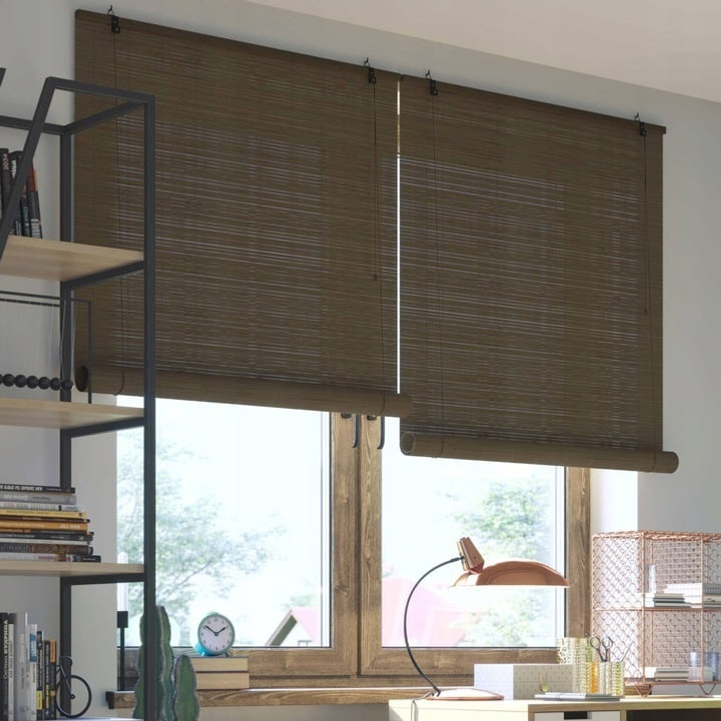 🎋Бамбуковые рулонные шторы