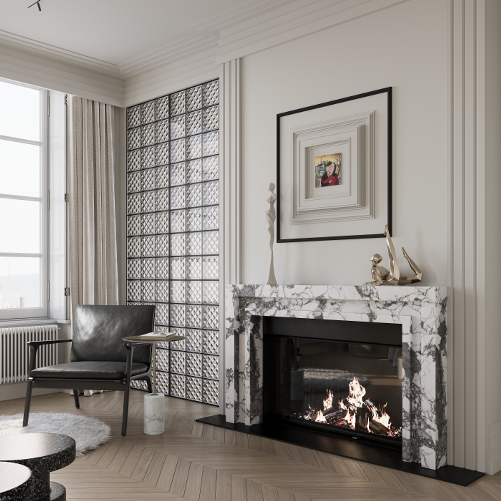 Декоративная панель пенополиуретан, 1500x500 мм