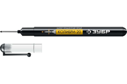 Перманентный маркер для отверстий ЗУБР Колибри 0,7-1 мм, черный 06328-2