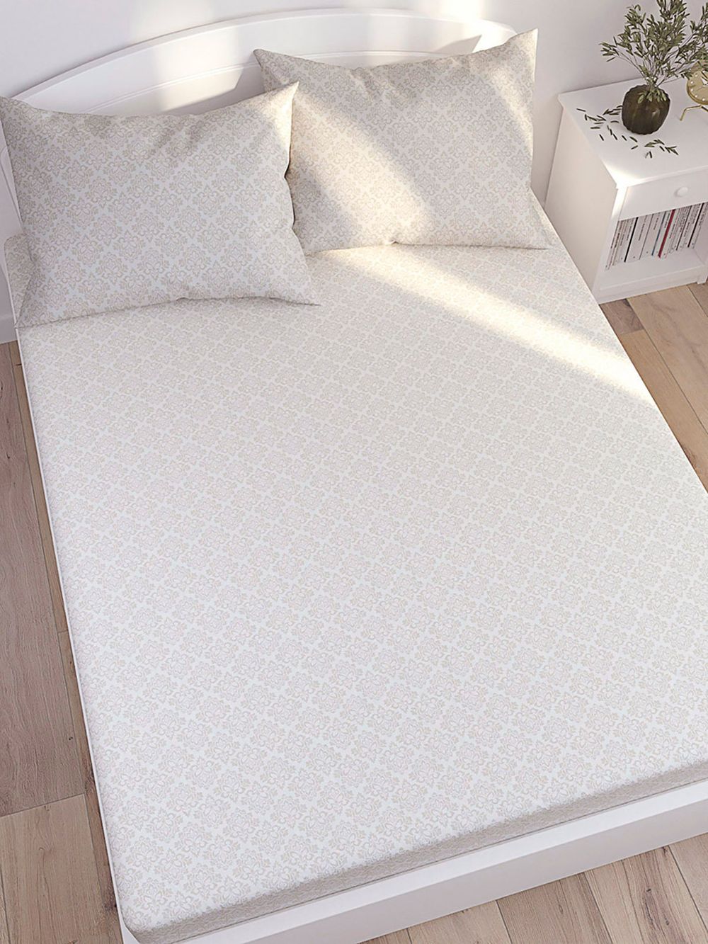 Постельное белье Сказка "Классика" 1,5-сп   наволочка 50х70 1шт Простынь  150х215 см  Пододеяльник 145х215 см