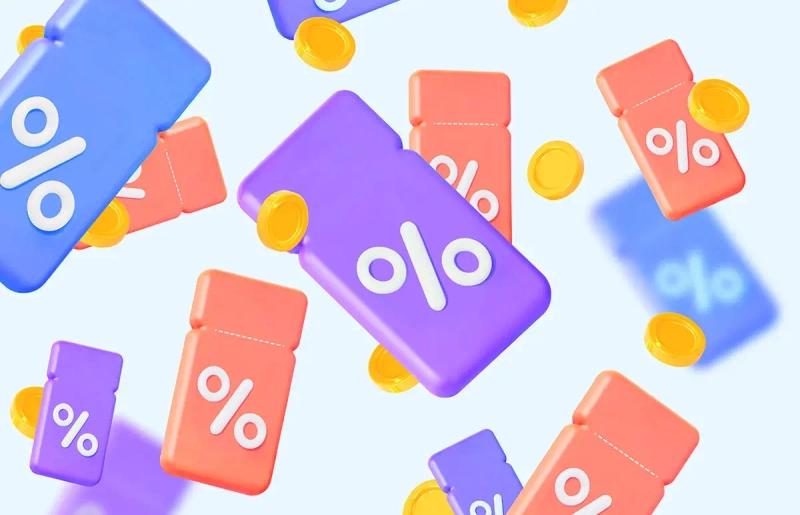 Скидочные купоны и монеты